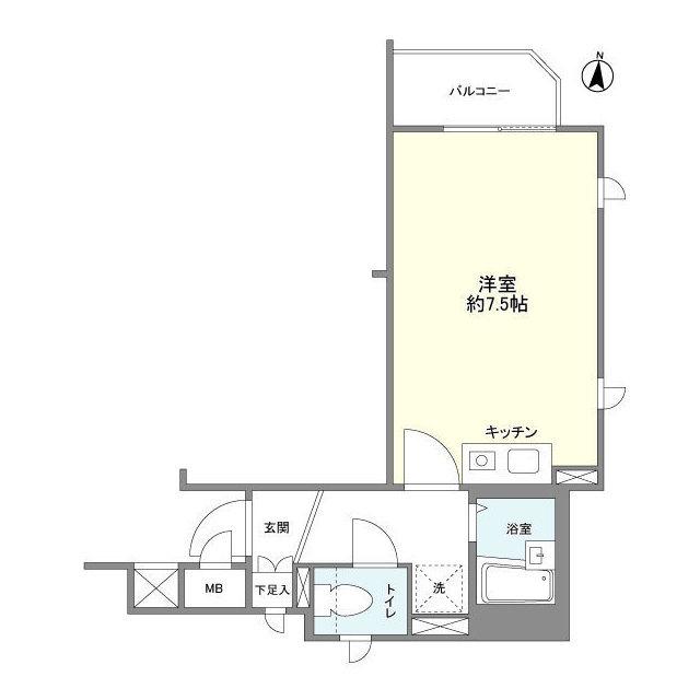 OLIO上北沢 4階階 間取り