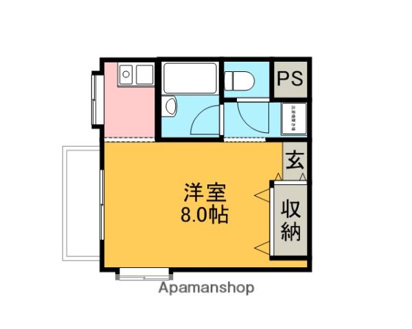 パティオ市ヶ尾 6階階 間取り