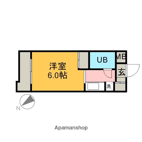 エルヴィーナ宮崎台 2階階 間取り