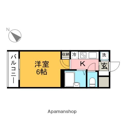 パレ・ホームズ宮崎台 5階階 間取り
