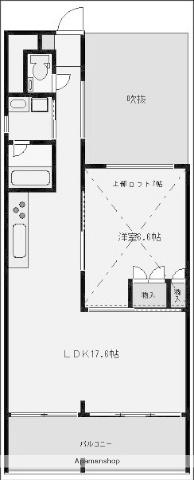 LE LIEN(1LDK/3階)の間取り写真