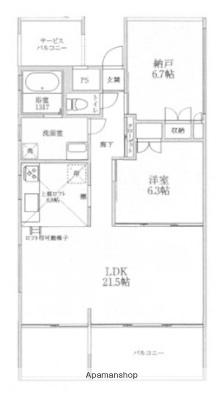 LE LIEN(1SLDK/2階)の間取り写真
