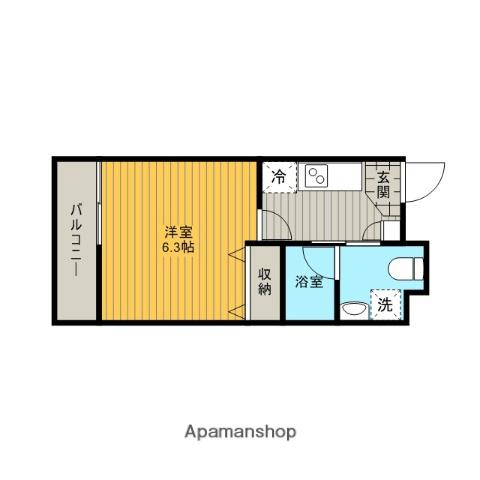 アーデン町田 6階階 間取り