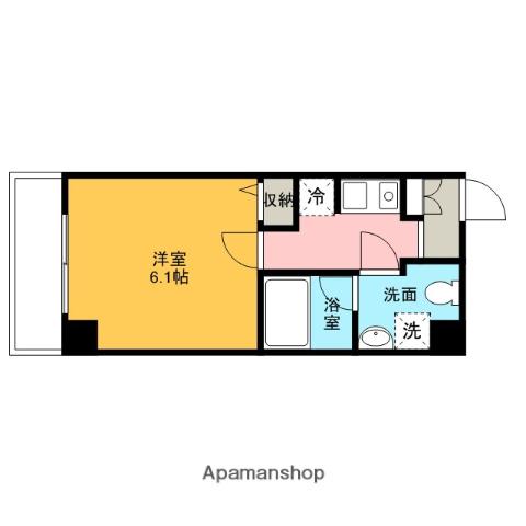 リガーレ大和ステーションプラザ 5階階 間取り