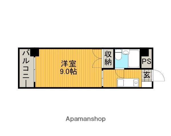 101セントラルビル 5階階 間取り