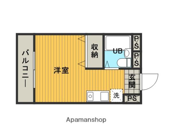 セジュール小田急相模原 3階階 間取り