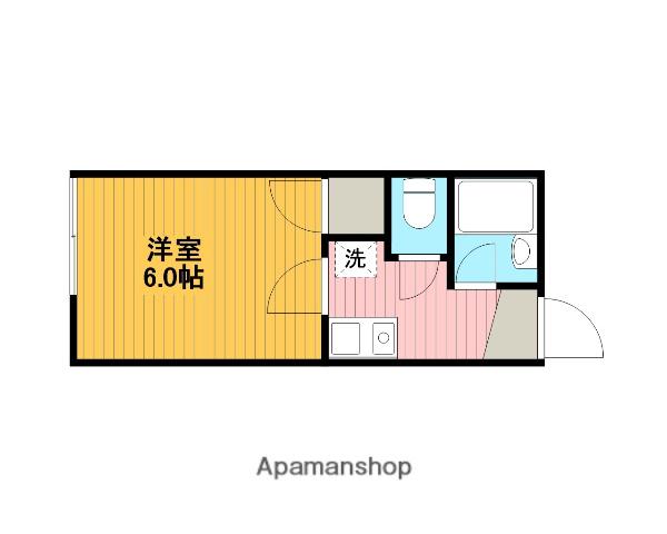 フラットアイトーン 1階階 間取り