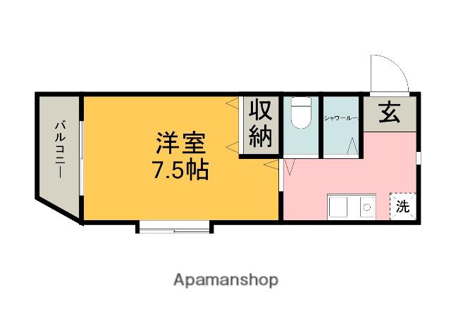 メゾンドA2 2階階 間取り