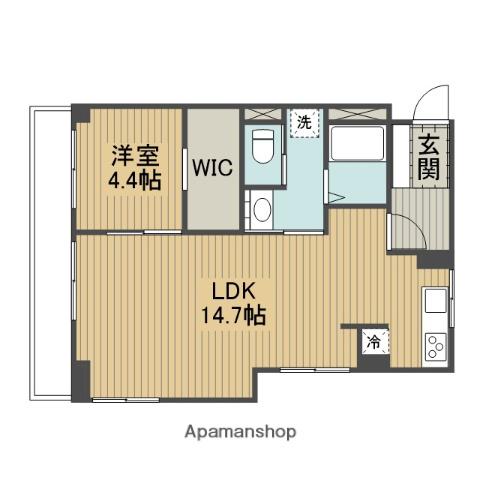 田中マンション 6階階 間取り