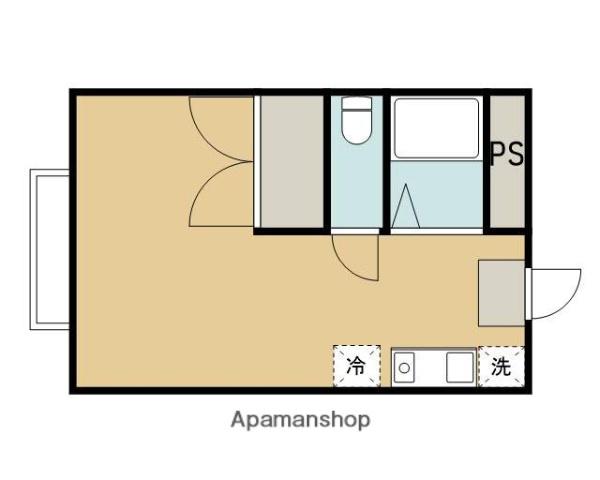 ファーストパレス金森II 2階階 間取り