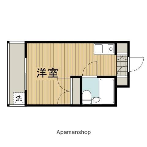 ドムス千代田 1階階 間取り