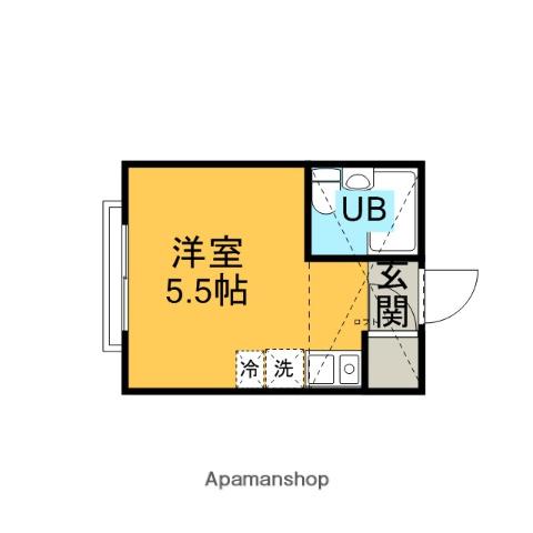パンシオン共和 2階階 間取り
