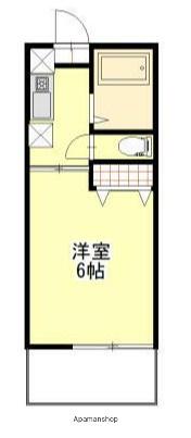 SK北里(1K/2階)の間取り写真