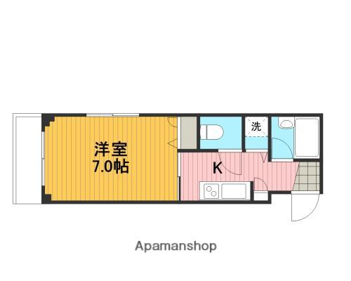 フラット福寿第10 3階階 間取り