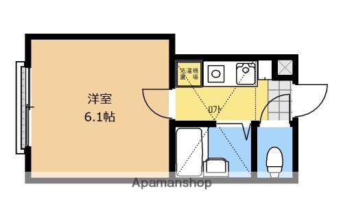 カサレアB 2階階 間取り