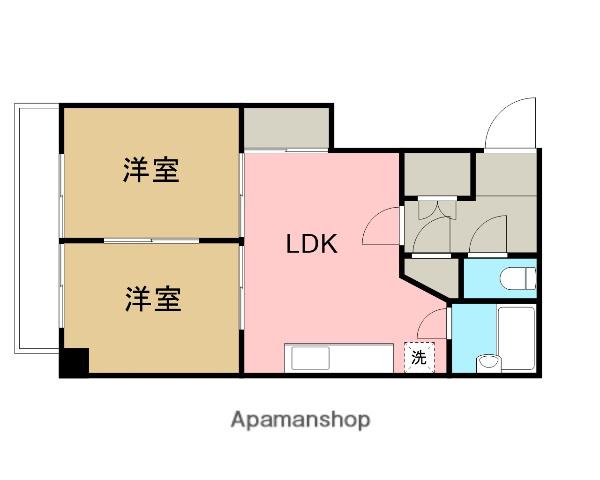 ソレイユイワサキ 1階階 間取り