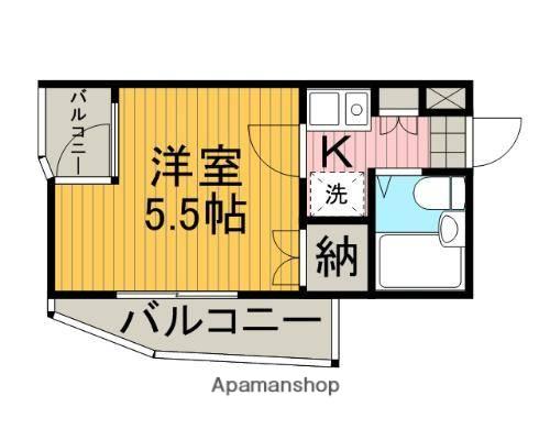 オクトワール相模大野 3階階 間取り