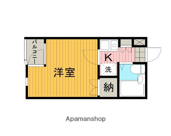 オクトワール相模大野 3階階 間取り