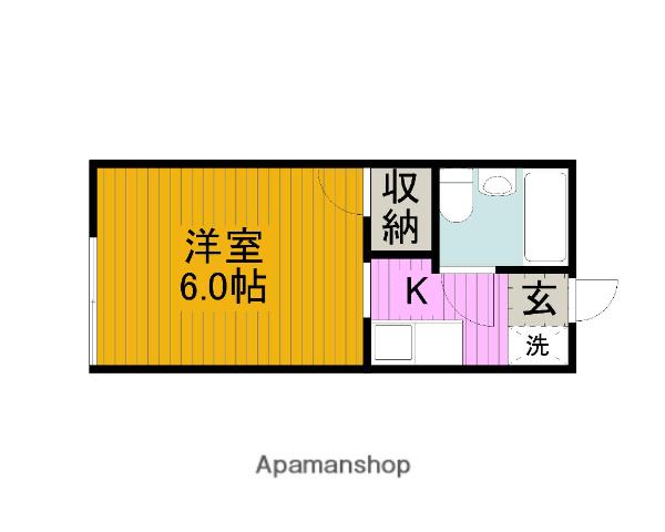 サンリバティ相模大野 1階階 間取り