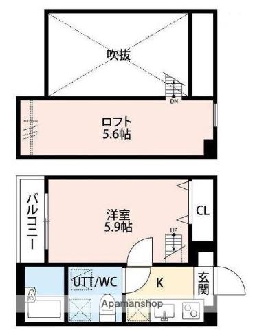Ferris座間 1階階 間取り