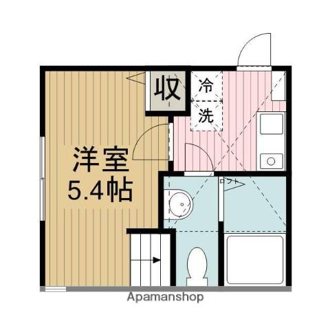 シティハイツ文京(1K/1階)の間取り写真