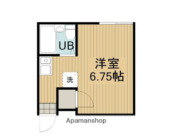 ハイツ相模が丘(ワンルーム/2階)の間取り写真