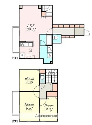 ＫＯＴＩ−コティ—　Ⅰ期(3LDK)の間取り写真