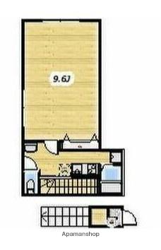 OLIVE TERRACE高ヶ坂(ワンルーム/2階)の間取り写真