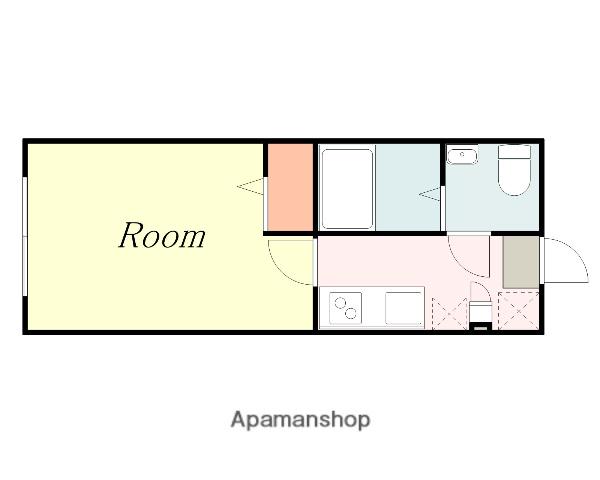 NICO MAISON(1K/1階)の間取り写真