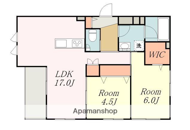 SETORA ART(2LDK/3階)の間取り写真