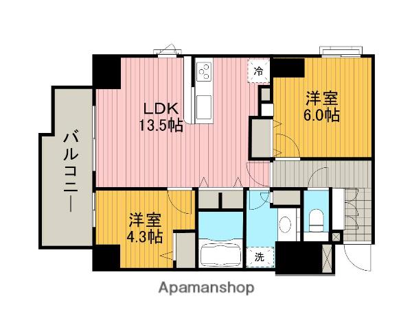 日神パレステージ小田急相模原フロント 10階階 間取り