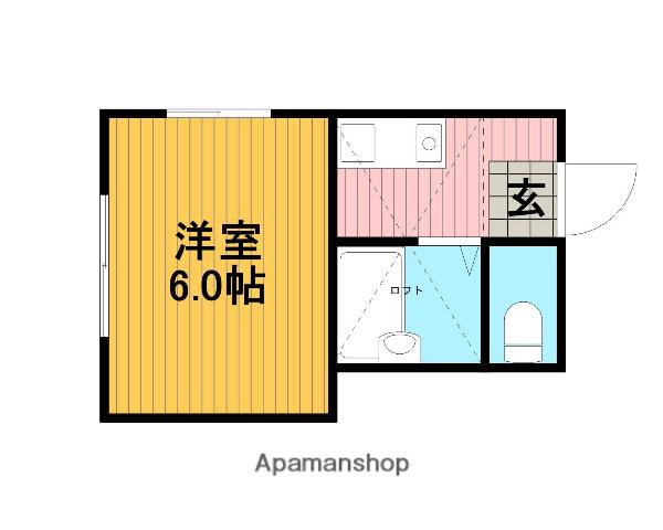 トップヒル相模大野 1階階 間取り