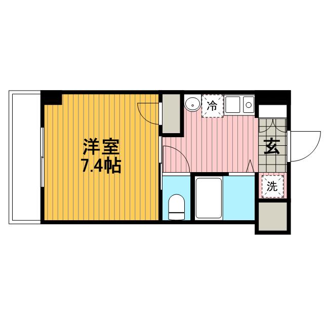プライムハウス 1階階 間取り