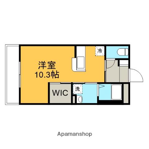 ドミール橋本 2階階 間取り