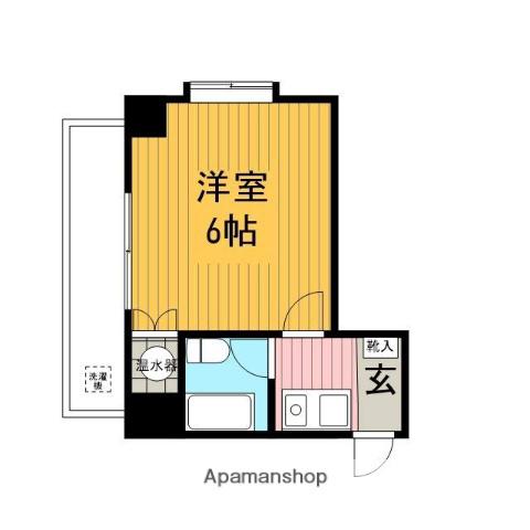 スターハイツ相模大野駅前(1K/9階)の間取り写真