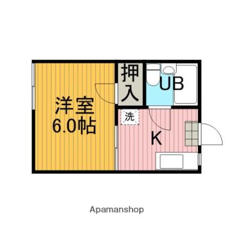 コーポビー 1階階 間取り