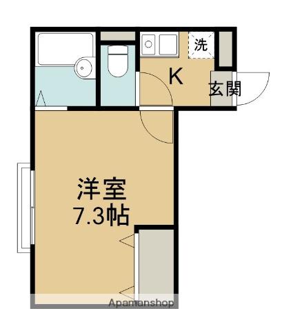 ロッシェル相模原一号棟 2階階 間取り