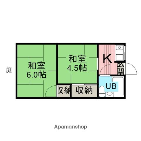 霞台ハウス 2階階 間取り