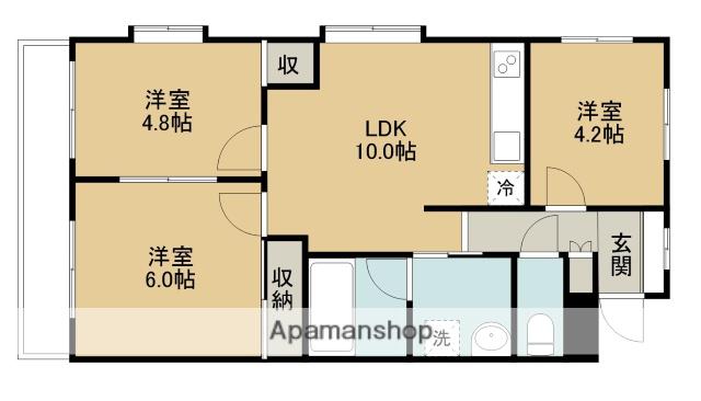 エトワール千代田 2階階 間取り