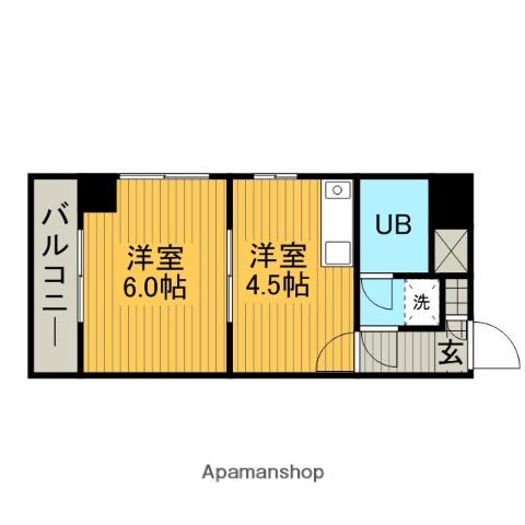 ライオンズマンション相模原第3 8階階 間取り