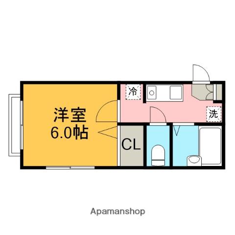 ディアスYUMA 2階階 間取り