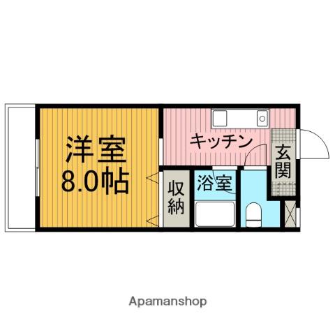 ファーストタウン中央 1階階 間取り