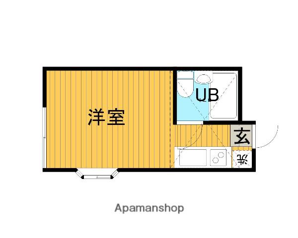 レモンホーム共和(ワンルーム/2階)の間取り写真