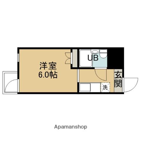 ジュネス南大沢 4階階 間取り