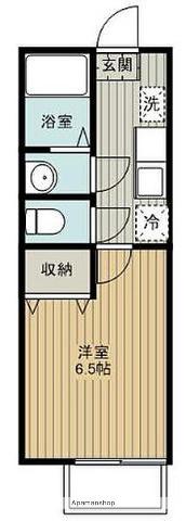 ノーブルヴィレッジ元橋本(1K/3階)の間取り写真