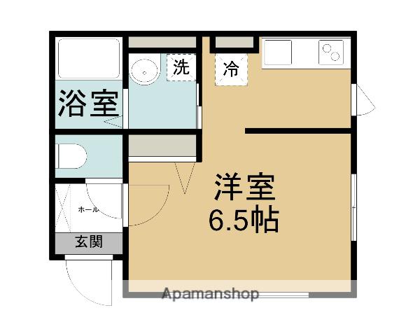 LAPI橋本(1K/1階)の間取り写真