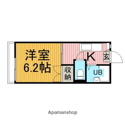 パティオM 1階階 間取り