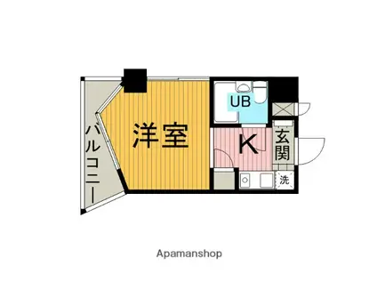 モナークマンション上溝弐番館(1K/2階)の間取り写真