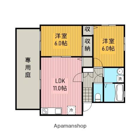 ミレナリオ 1階階 間取り