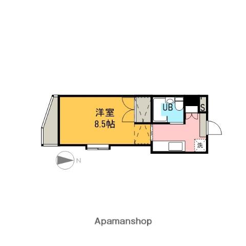 アルカディア相模原 4階階 間取り